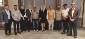 ARTIA delegation meeting with JFCCT Chairwomen Ms. Vibeke Lyssand Leirvag,  Chairman, International Trade Committee Mr. Stefan Van der Sluys,  Vice Chairman,Mr. Ravi Sehgal, Vice Chairman, Dr. Supareak Charlie Chomchan,  SME Committee,Chairperson Dr. Nimnual Piewthongngam and Honorary Treasurer Timothy Wong.
