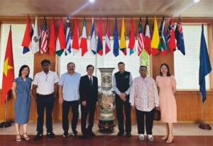 Ms. LE THIANH, Head of division of Southeast Asia, South Asia and Regional Cooperation  Asia-Africa Market Dept., Mr. LE BEIN CUONG, Deputy Director General Asia- Africa  Market Dept. & Mr. DO CHUNG HIRU, Official, Asia- Africa Market Dept. with ARTIA delegation  comprising Kamal Kandoi , Gyan Prakash, Sanjay Parashar & Vinod Sharma.