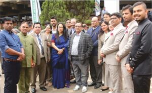 Smt. Namgya C. Khampa, Ambassador of the  Indian Embassy, Kenya with Dr. Sonvir Singh,  Vinod Sharma, Kamal Kandoi and Ankit Khandelwal