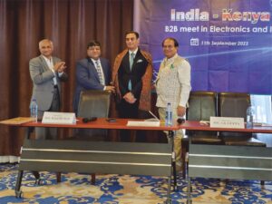 ARTIA Advisor Ajay Gupta meeting with  Mr. ROHIT Wadhawan, Dy High commissioner,  Indian High commission, Kenya