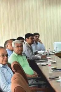 ARTIA’s Senior Vice President Kailash Sharma suggesting for “Viksit Rajasthan-2047" in  meeting at Udhyog Bhawan, Jaipur