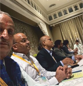 ARTIA’s Executive President Prem Biyani attending meeting on “16th Finance Commission” at Rambagh Palace, Jaipur